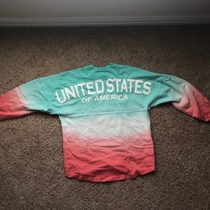 “United States of America” long sleeve T-shirt
